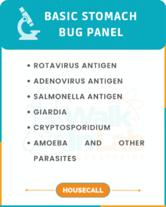 STOMACH BUG TESTS
