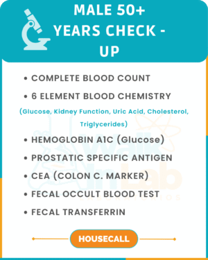 MALE 50+ YEARS CHECK UP