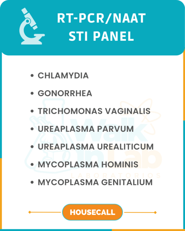PCR-RT / NAAT STI PANEL