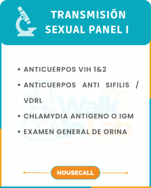 PANEL TRANSMISIÓN SEXUAL I