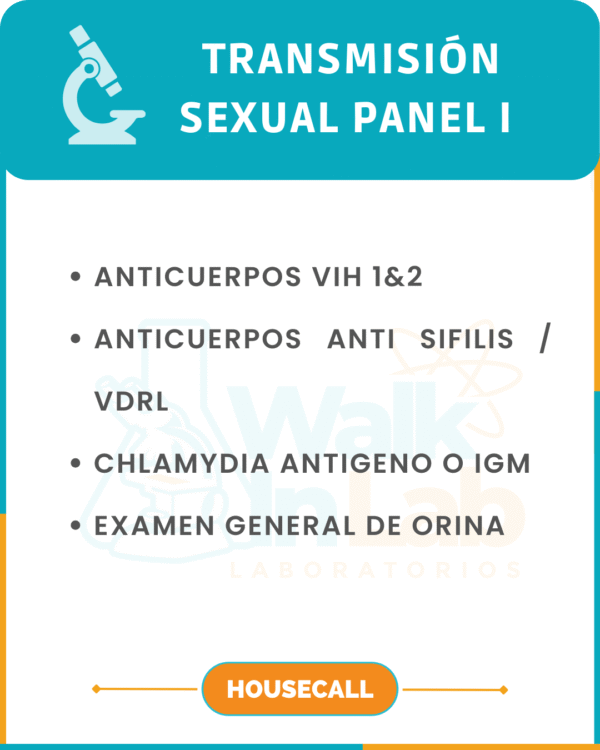 PANEL TRANSMISIÓN SEXUAL I