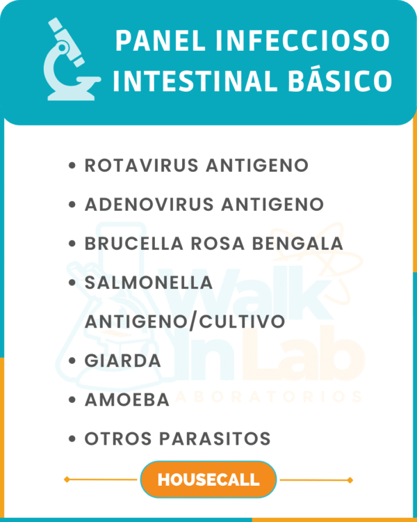 PANEL INFECCIOSO INTESTINAL BÁSICO