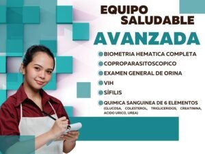 EQUIPO SALUDABLE: PAQUETE AVANZADA