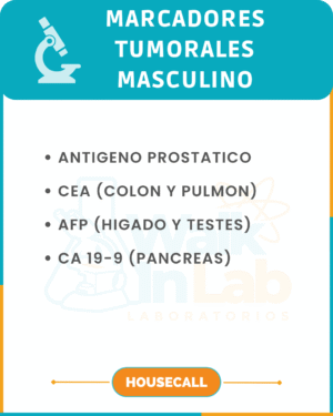 MARCADORES TUMORALES TEMPRANOS MASCULINOS