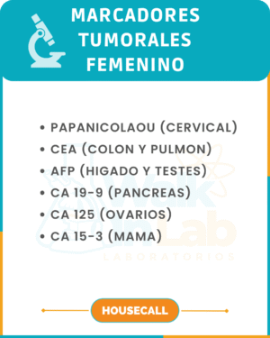 MARCADORES TUMORALES TEMPRANOS FEMENINOS